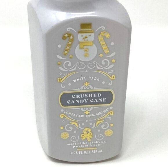 Bath & Body Works Foaming Soap Crushed Candy Cane 8.75 Oz Holiday - Picture 2 of 3